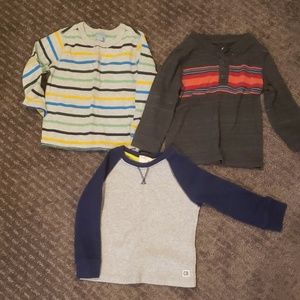 2T long sleeve shirt lot